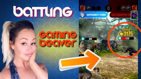 the gaming beaver jurassic world alive|jurassic world alive joystick.